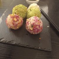 Rice balls, really recommend to try at Linh - Not Just A Restaurant in Prague