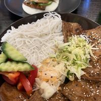 Vegan dinner   at Linh - Not Just A Restaurant in Prague