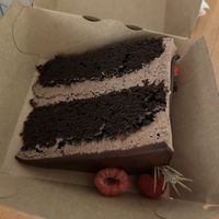 double chocolate  at Linh - Not Just A Restaurant in Prague