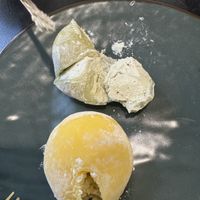 Mochi mango and pistachio  at Linh - Not Just A Restaurant in Prague