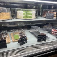 So many delicious-looking desserts  at Linh - Not Just A Restaurant in Prague