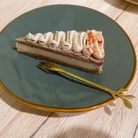 Peanut butter cake at Linh - Not Just A Restaurant in Prague