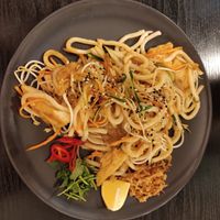 Fox udon at Linh - Not Just A Restaurant in Prague