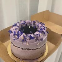 Taro cake at Linh - Not Just A Restaurant in Prague