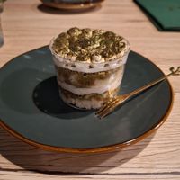 Matcha Misu at Linh - Not Just A Restaurant in Prague