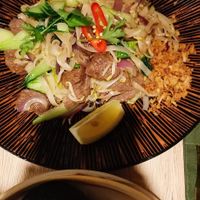 A type of pho dish at Linh - Not Just A Restaurant in Prague