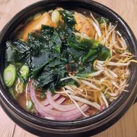 Miso soup at Linh - Not Just A Restaurant in Prague