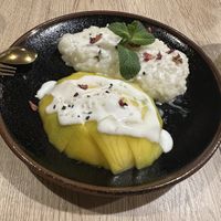 Rice and mango  at Linh - Not Just A Restaurant in Prague