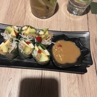 summer rolls  at Linh - Not Just A Restaurant in Prague