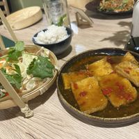 Dragon tofu awesomeness   at Linh - Not Just A Restaurant in Prague