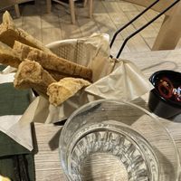 Tofu fries and spicy soy saucee  at Linh - Not Just A Restaurant in Prague