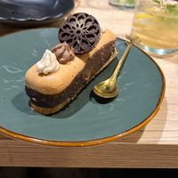 entremet desert at Linh - Not Just A Restaurant in Prague