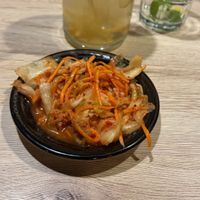 kimchi salad at Linh - Not Just A Restaurant in Prague