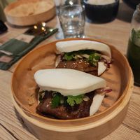 Bao buns at Linh - Not Just A Restaurant in Prague