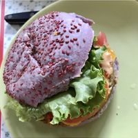 Barbie burger (edizione limitata)   at Flower Burger - Bicocca Village in Milan