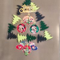 Christmas deco at Vegetarian Delight 素食小吃 in Central Singapore