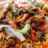 Mock meat at Vegetarian Delight 素食小吃 in Central Singapore