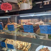 Top row has vegan sandwiches at Station Mahalo in Montreal