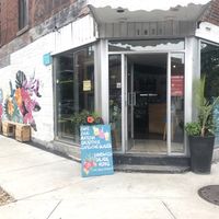 Outside at Station Mahalo in Montreal