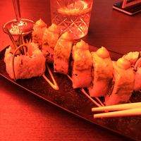 The Attenborough (odd colour thanks to lighting)  at Sushi Me Rollin' in Newcastle Upon Tyne