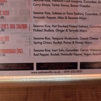  at Sushi Me Rollin' in Newcastle Upon Tyne