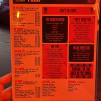 Menu  at Sushi Me Rollin' in Newcastle Upon Tyne