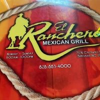Menu cover at El Ranchero in Brevard