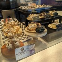 Sweet display at Cinnaholic in Coral Springs