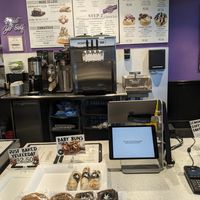 Counter at Cinnaholic in Coral Springs