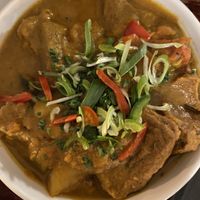 Curry “goat” 🐐 🤤  at Jam Delish in North London