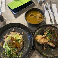 Curry goat and wings  #Veganuary at Jam Delish in North London