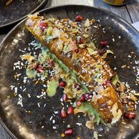 Jerk plantain small plate  at Jam Delish in North London