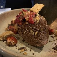 Chocolate mousse  at Jam Delish in North London