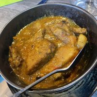 Curry goat  at Jam Delish in North London