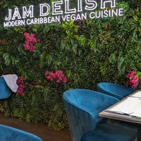 Wall at Jam Delish in North London