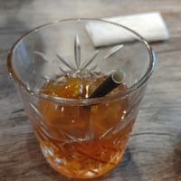 Old fashioned at Jam Delish in North London