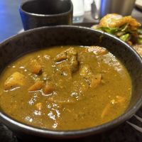 Goat curry   at Jam Delish in North London