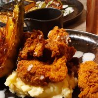 Fried chicken at Jam Delish in North London