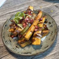 Plantain fritters  at Jam Delish in North London