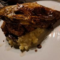 Fried chicken and gravy at Jam Delish in North London