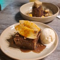 Banana cake at Jam Delish in North London