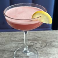 Pink margarita  at Jam Delish in North London