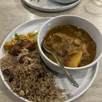 Curry goat  at Jam Delish in North London