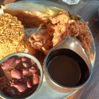 Jerk oyster mushroom chicken at Jam Delish in North London