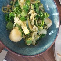 Greens at Jam Delish in North London