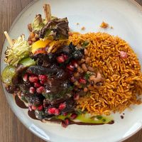 Chicken skewers   at Jam Delish in North London