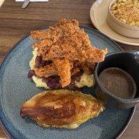 Fried chicken  at Jam Delish in North London