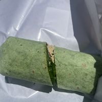 Vegan hummus wrap  at Roadrunner Grab+Go in Joshua Tree
