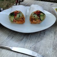 Himmlischer Veggie Wrap - Veggie Heaven Wrap at Loving Hut in St Kanzian