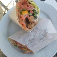 Wrap on point!!! at Loving Hut in St Kanzian